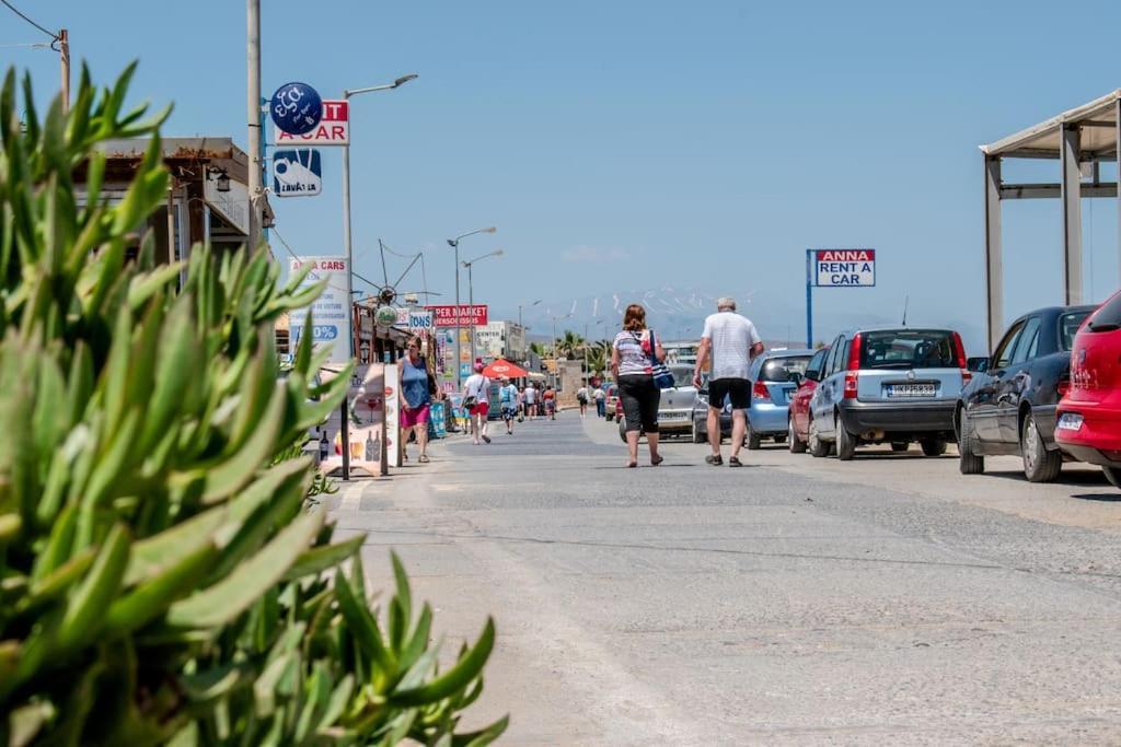Md Residence Near The Beach W Bbq And Private Parking Hersonissos (Crete) Exterior foto